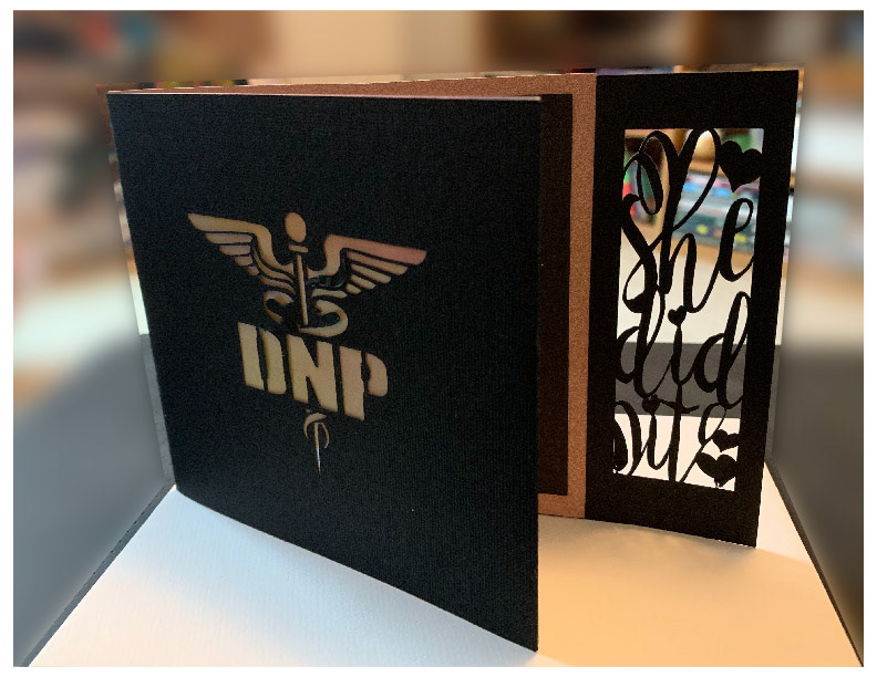 DNP graduation invitation