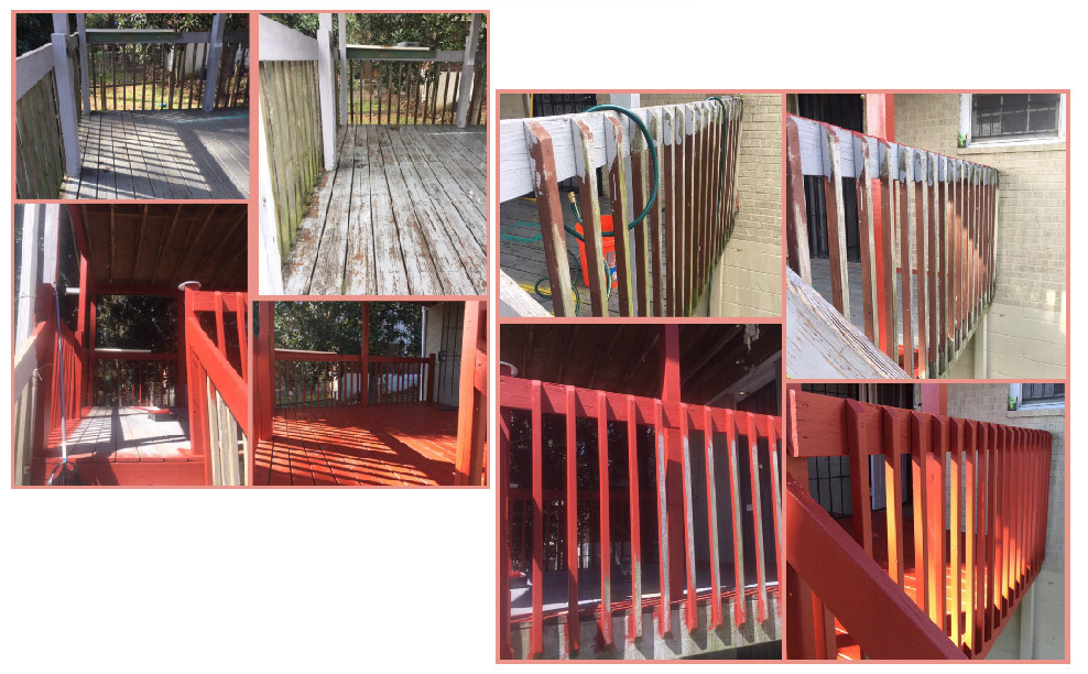 Refinish deck