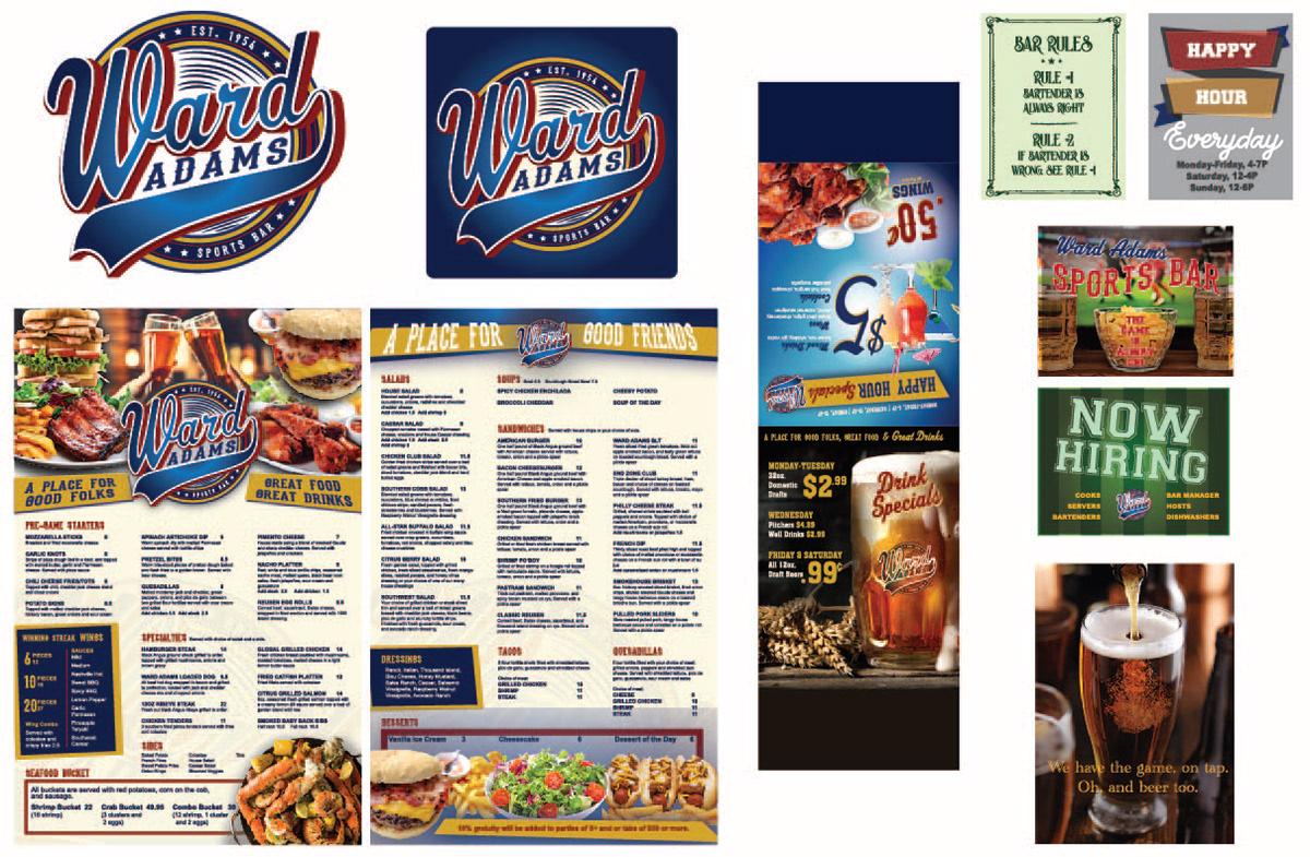 Sports Bar branding - for television