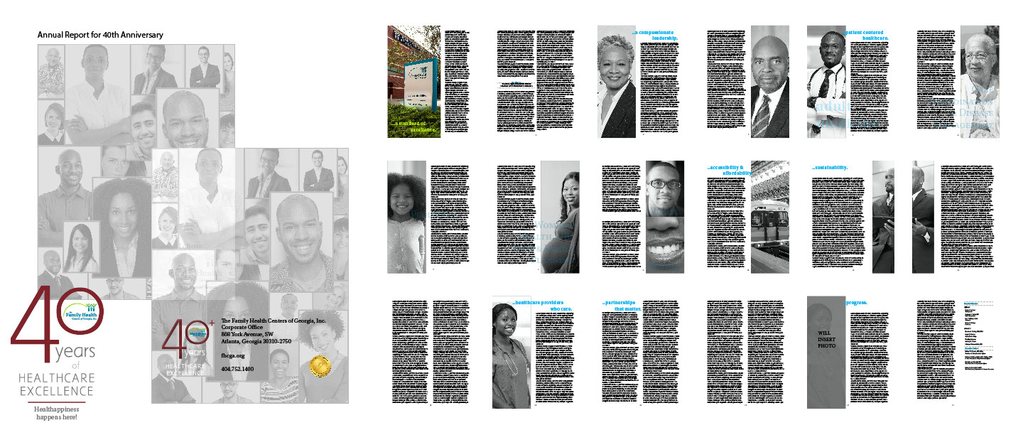 40th Anniversary annual report package