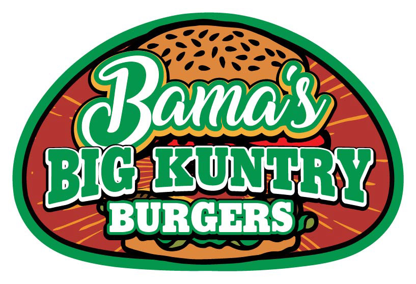 Burger logo - for television/props