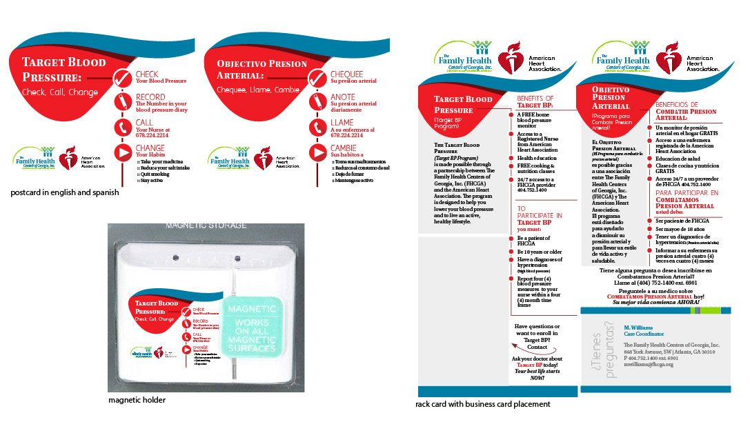 Blood pressure program branding