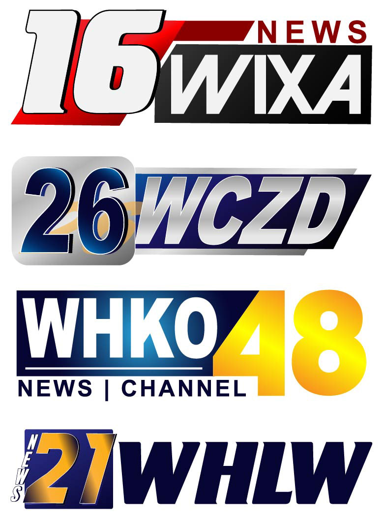 News Station logos - for television