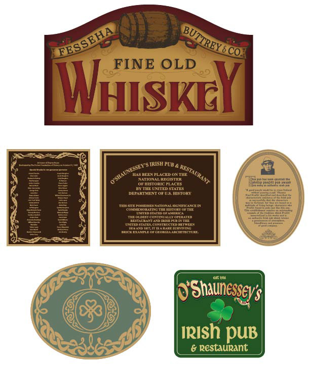 Pub graphics - for television