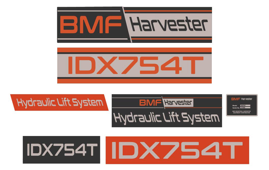 Tractor graphics - for television