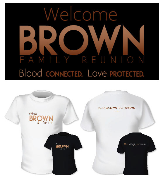 Family reunion branding package