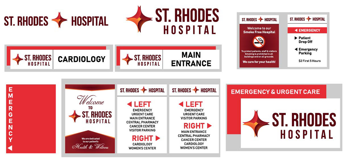 Hospital branding - for television