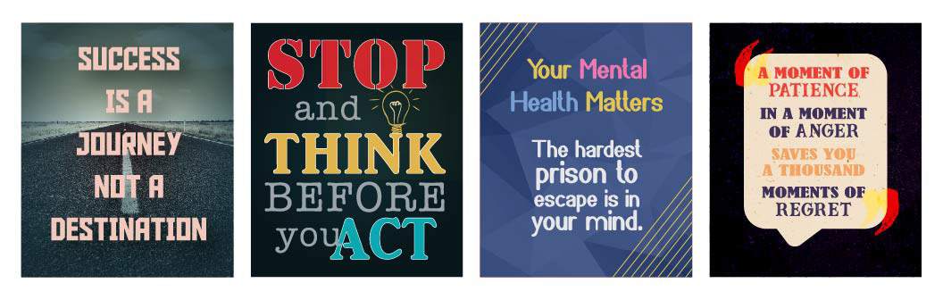 Motivational posters - for television