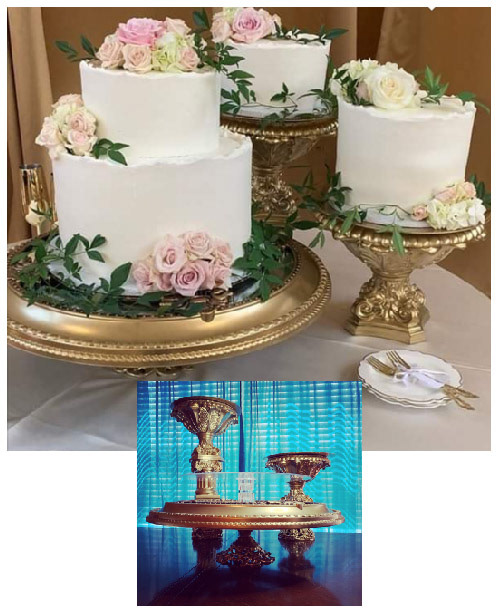 Wedding cake stand