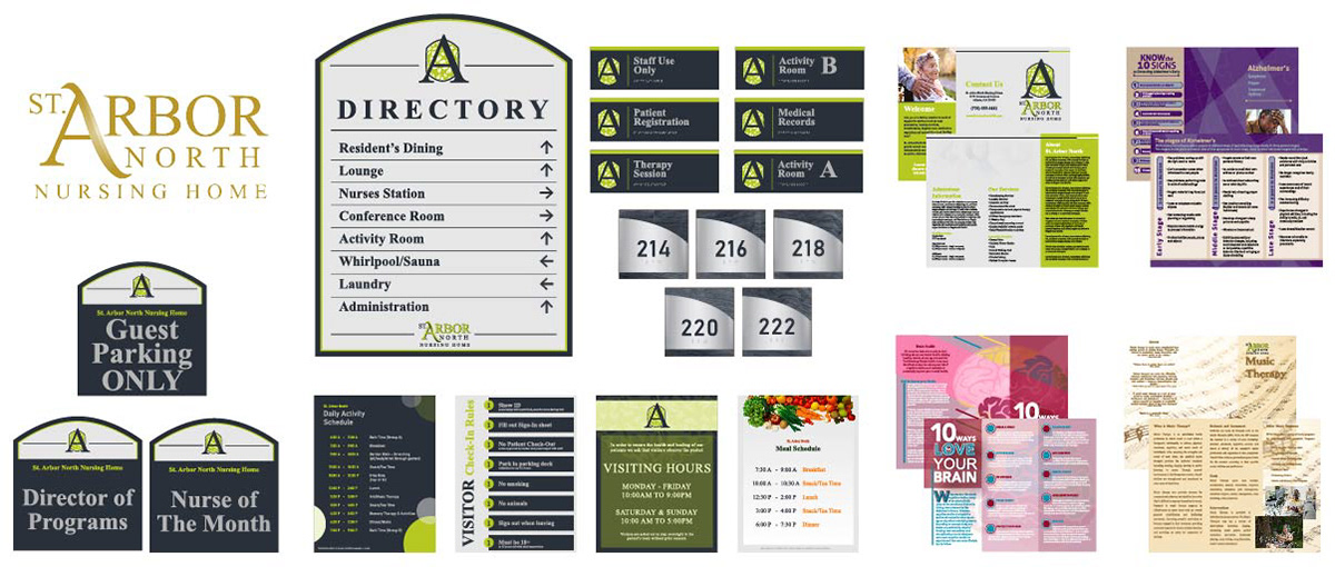 Nursing Home - branding package - for television