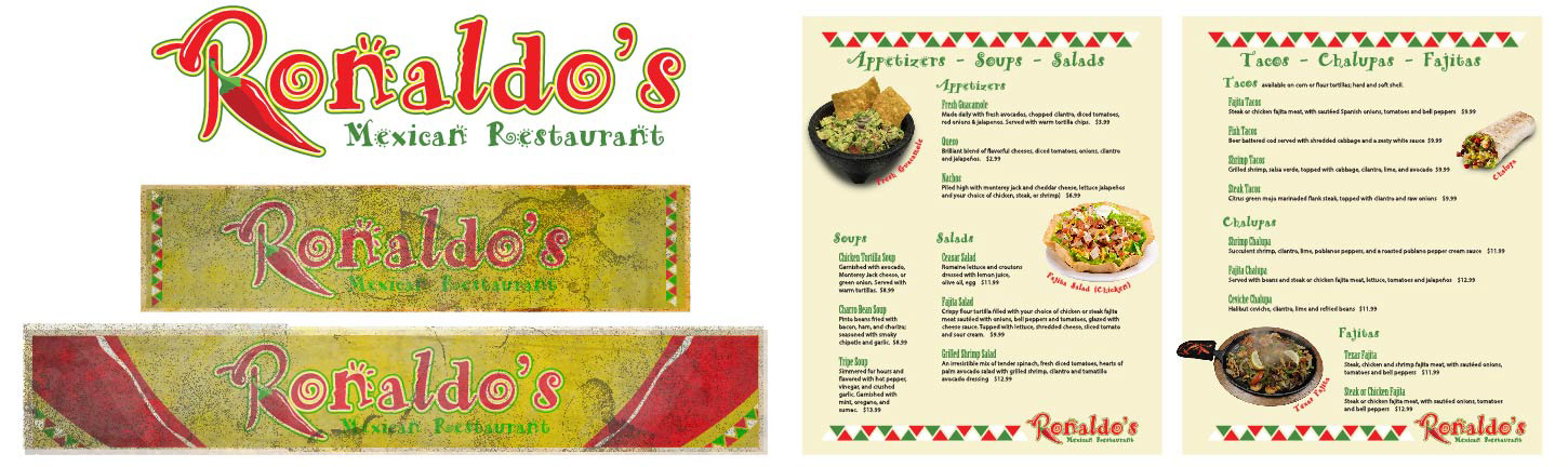 Mexican restaurant branding - for television