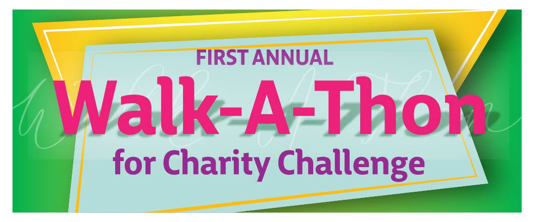 Walk-A-Thon banner - for television