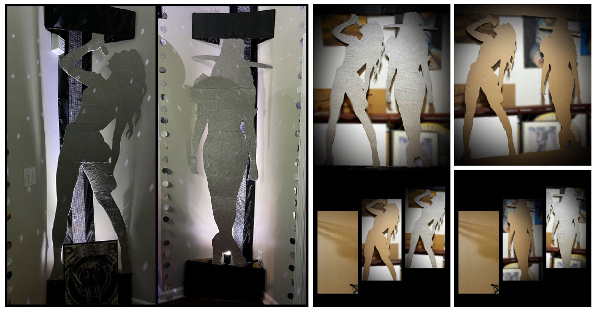 Beyonce Silhouettes Birthday Party Decor