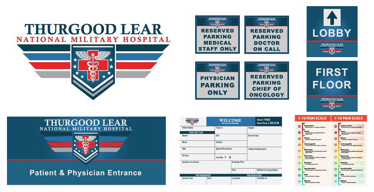 Hospital branding - for television