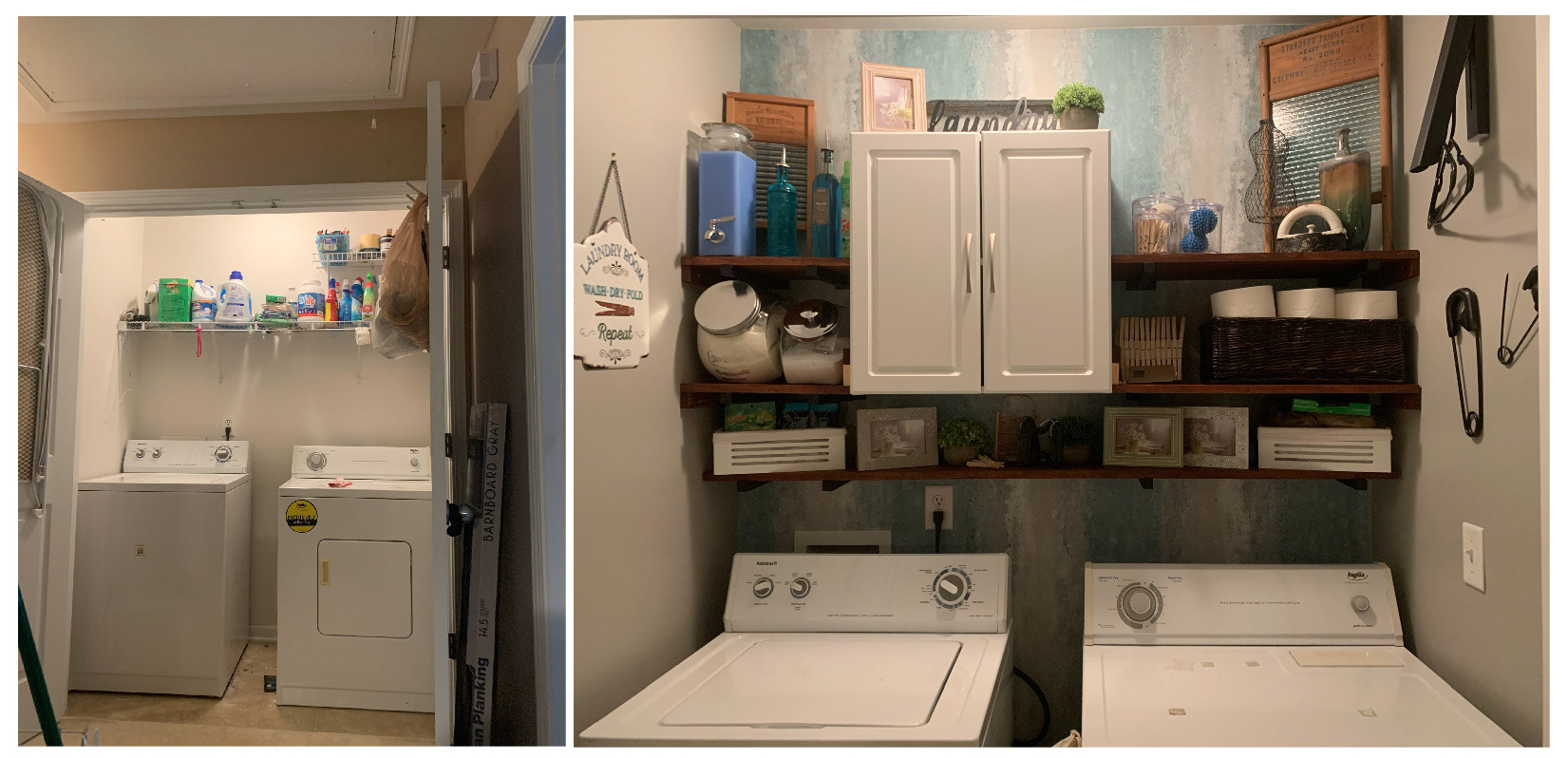 Laundry room remodel