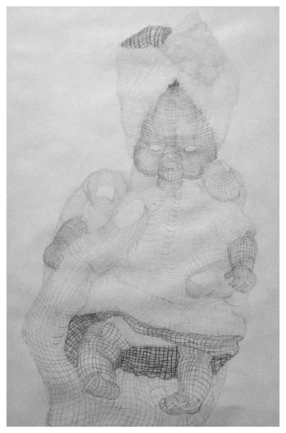 Contour line drawing