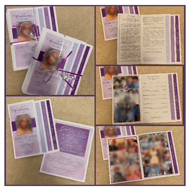 Funeral program