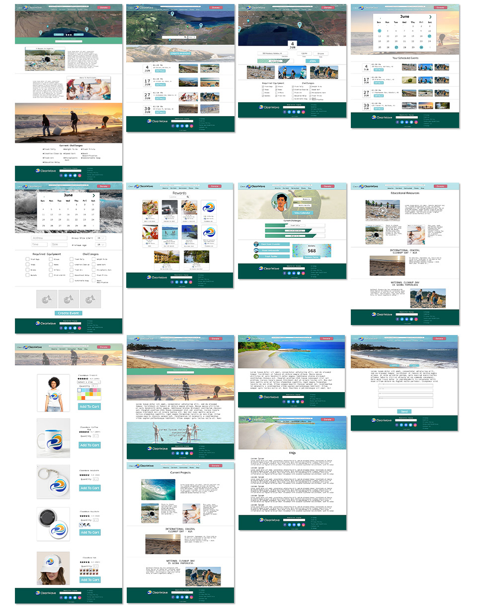 CleanWave User Journey