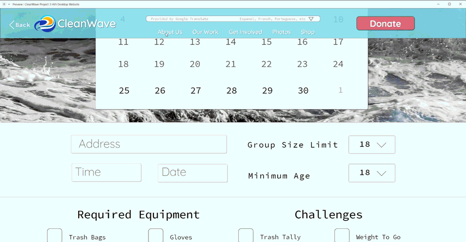 CleanWave User GIF