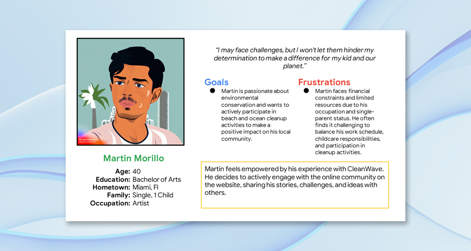 Persona for Martin Morillo