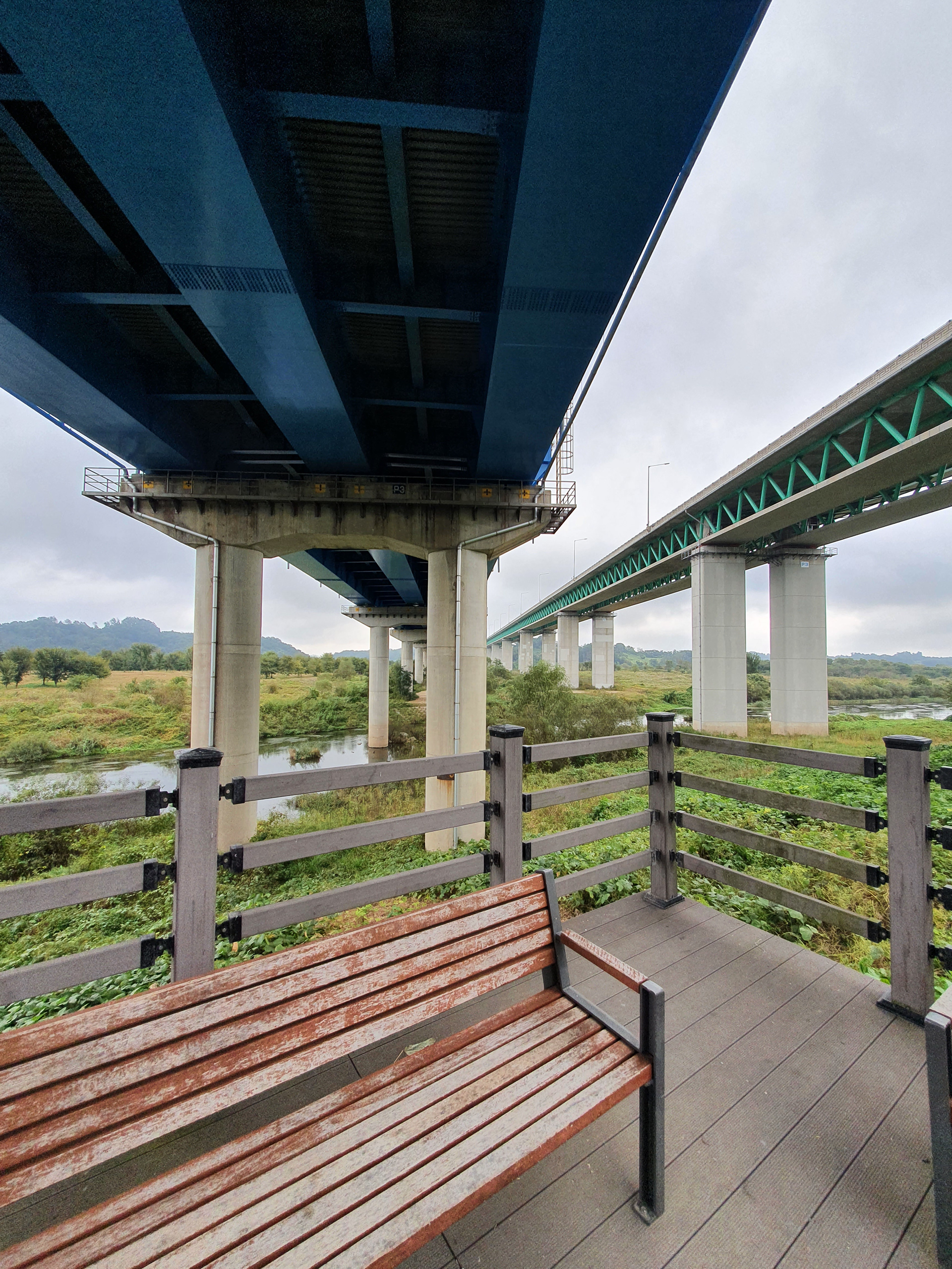 The bridges of South Korea are quite a dramatic sight.