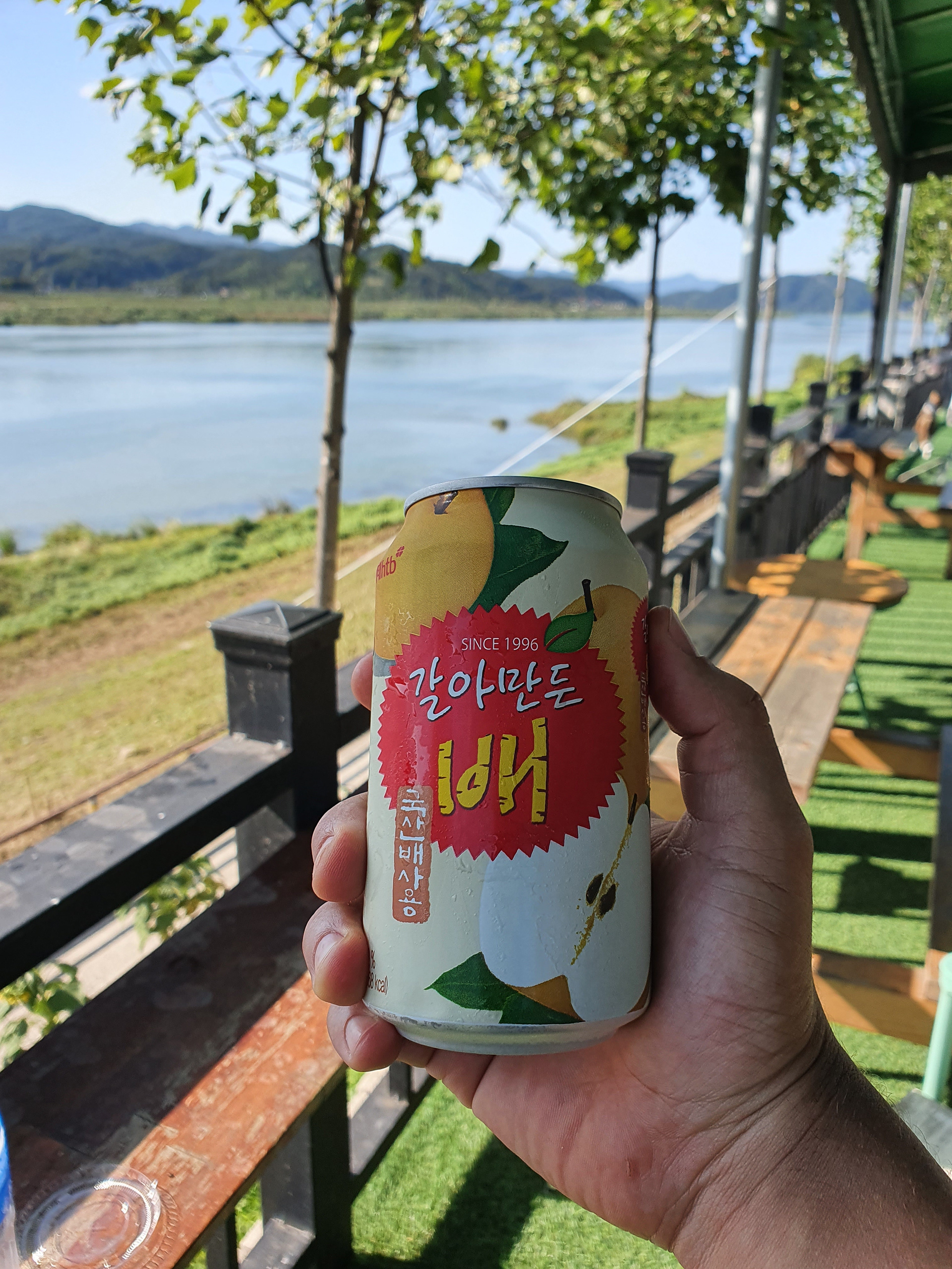 Pear juice; the ultimate refreshment.