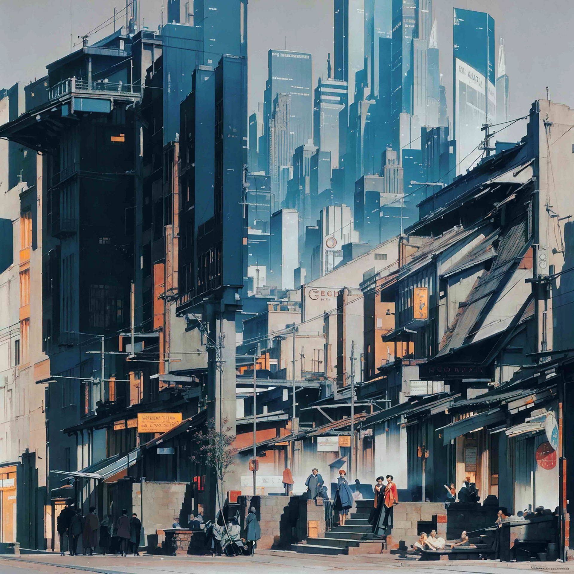Old City and New