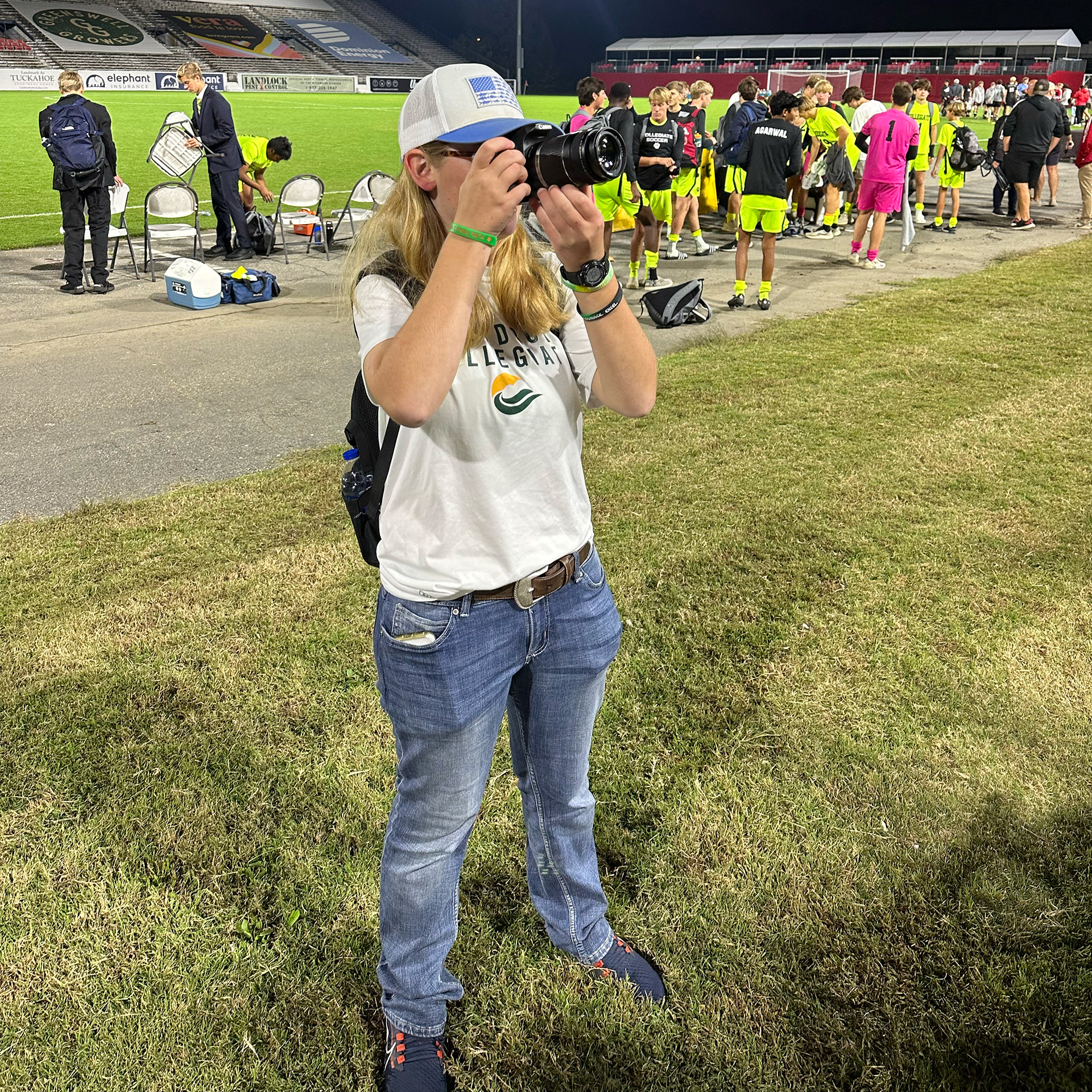 A high school soccer championship.