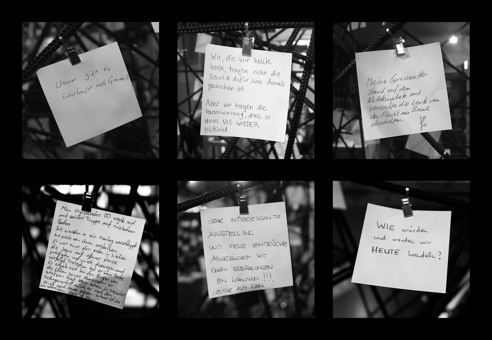 Excerpts of some visitors notes