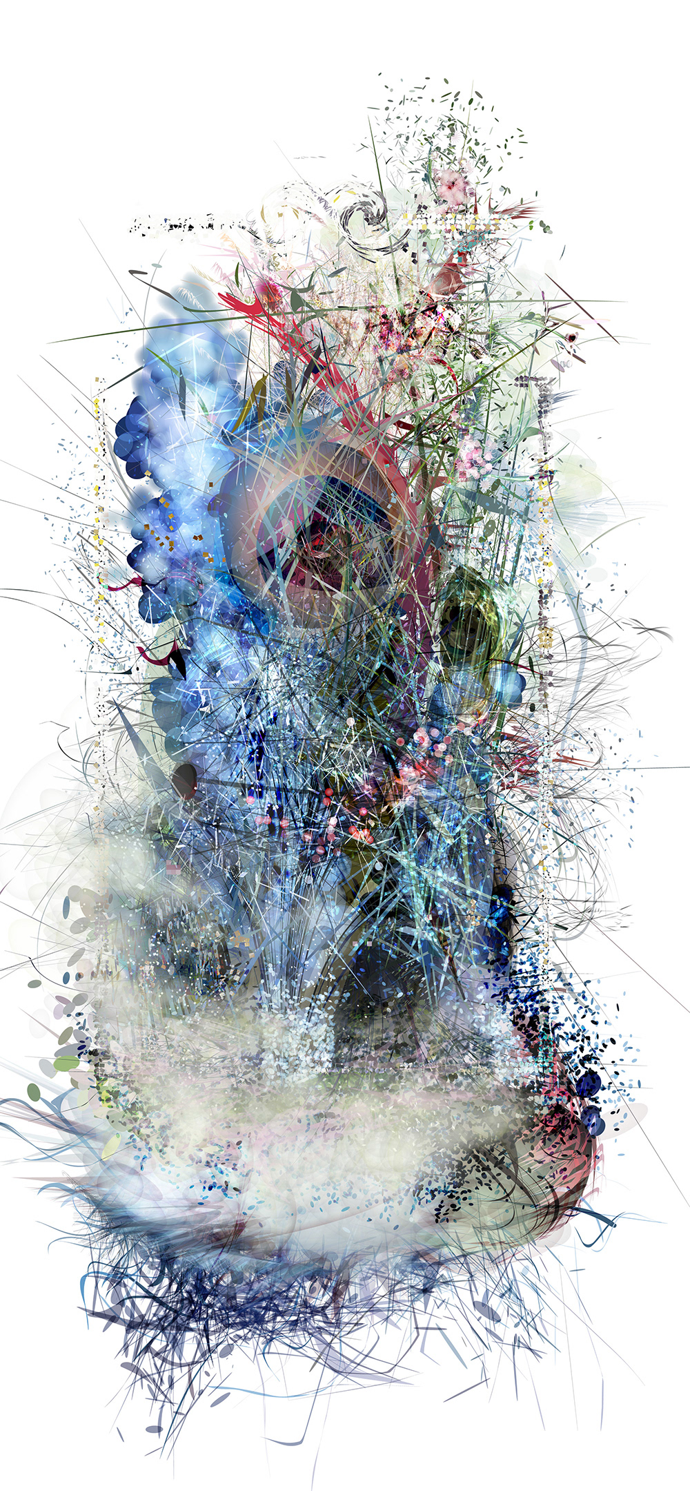 Saint Lucy | 2010 | 90" x 42"