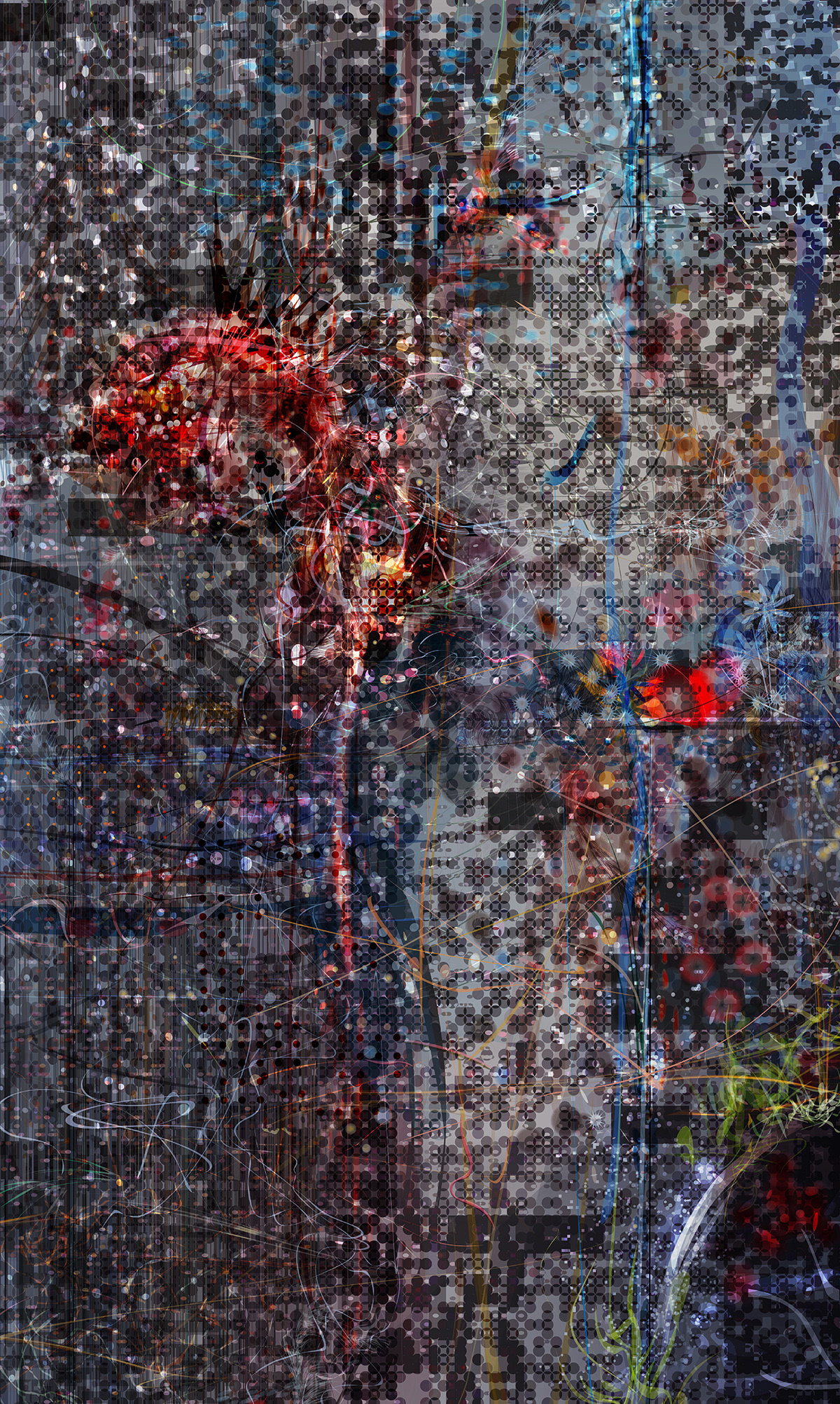 Assfault | 2019 | 60" x 36"