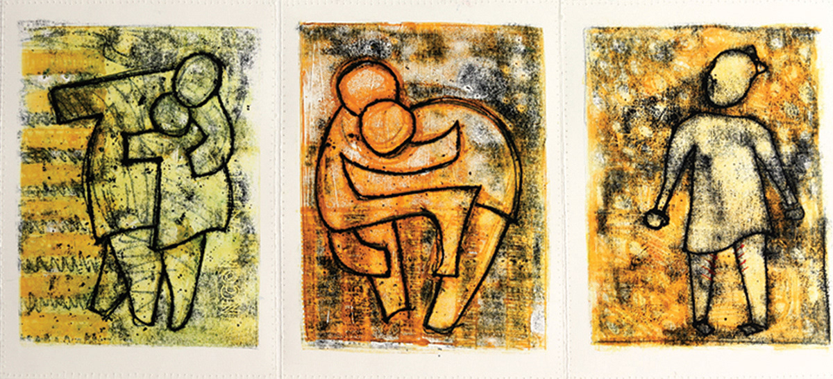 Information Graphic 2 | 2011 | 26" x 46" | Trace prints stitched together