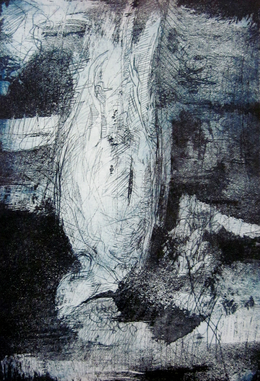 Belle | 2013 | 9" x 6" | Etching, drypoint, aquatint