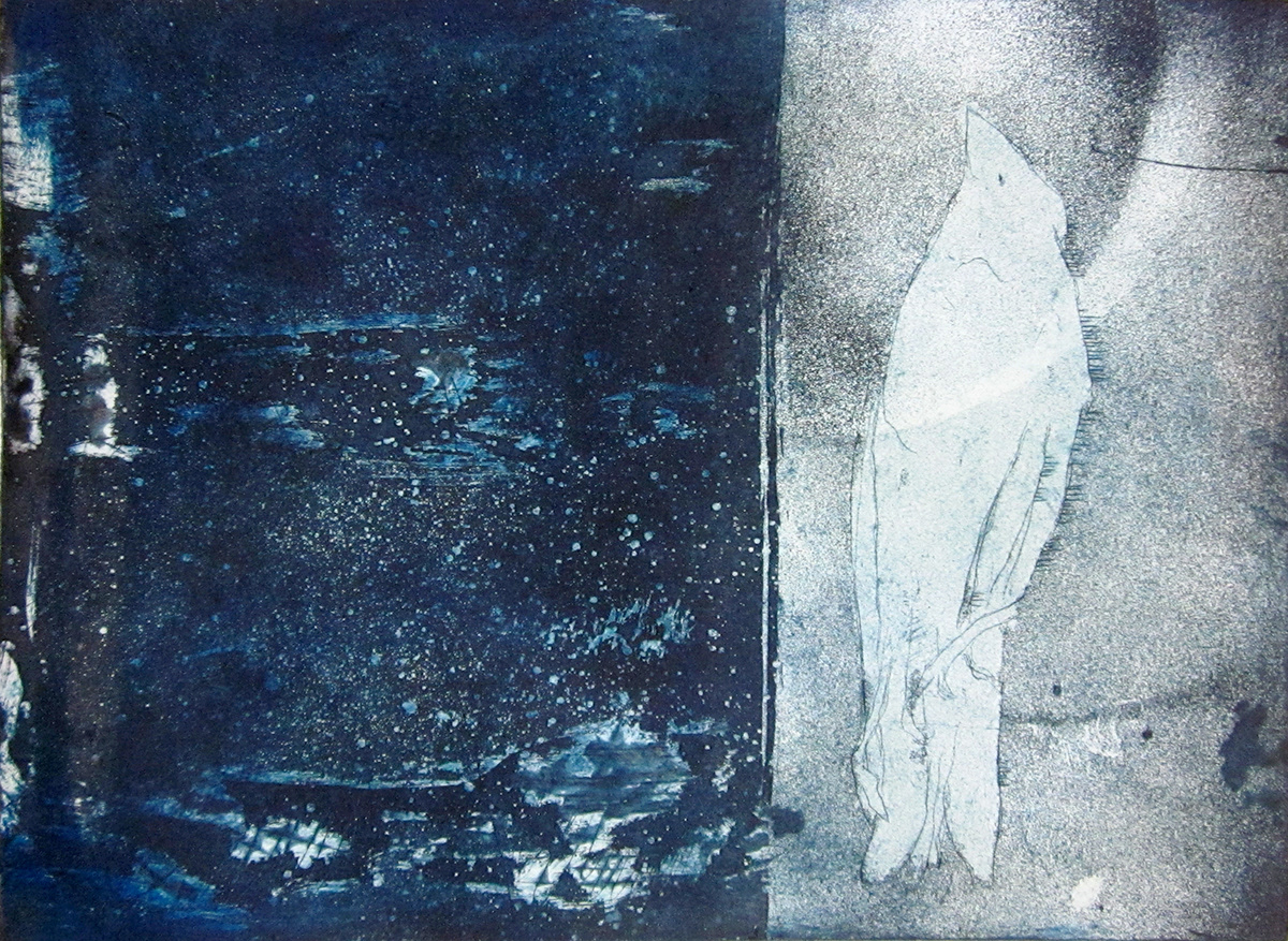 The Road | 2013 | 9" x 12" | Etching, drypoint , aquatint