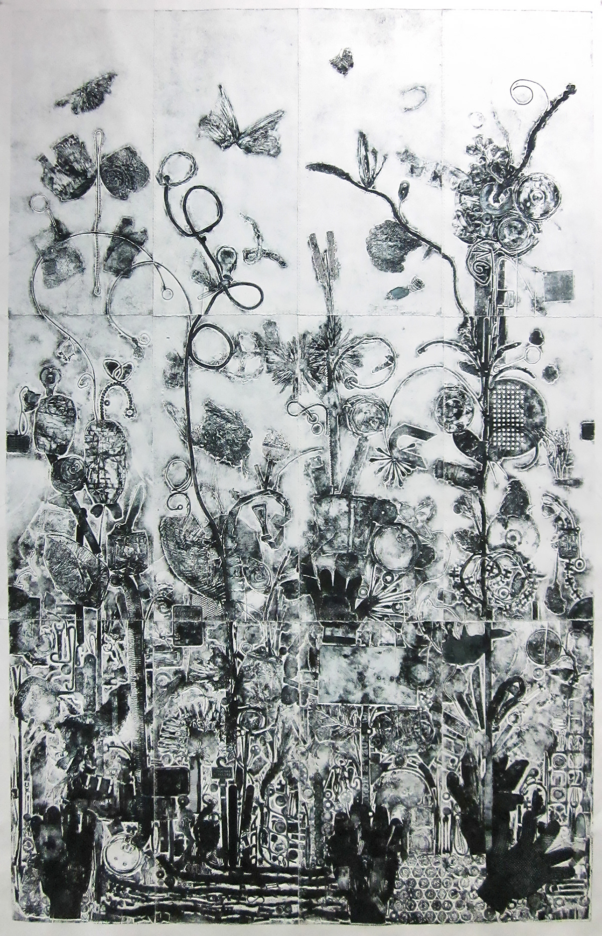 A Garden | 2014 | 81" x 53