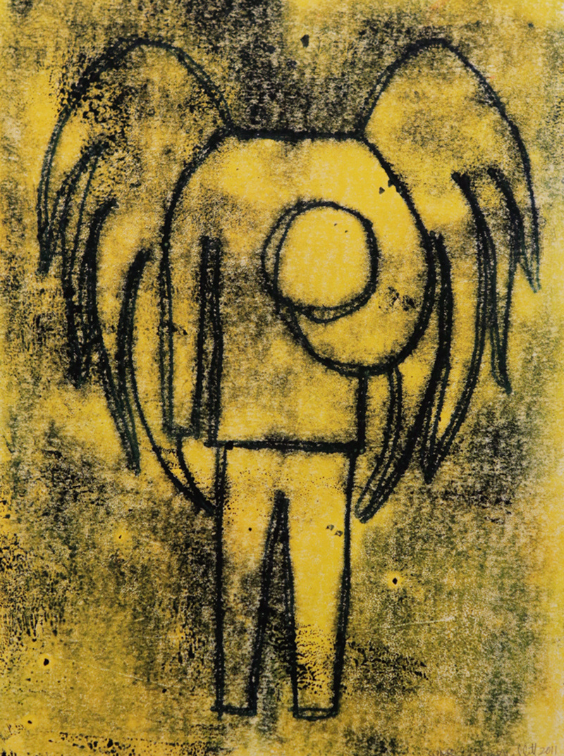 War | 2012 | Trace print | 12" x 9"