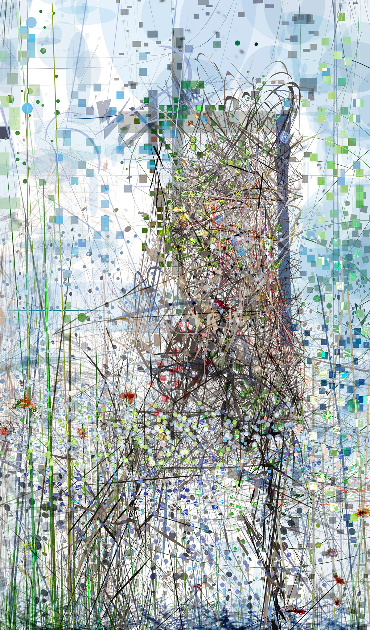 Interweb | 2022 | 60" x 36"