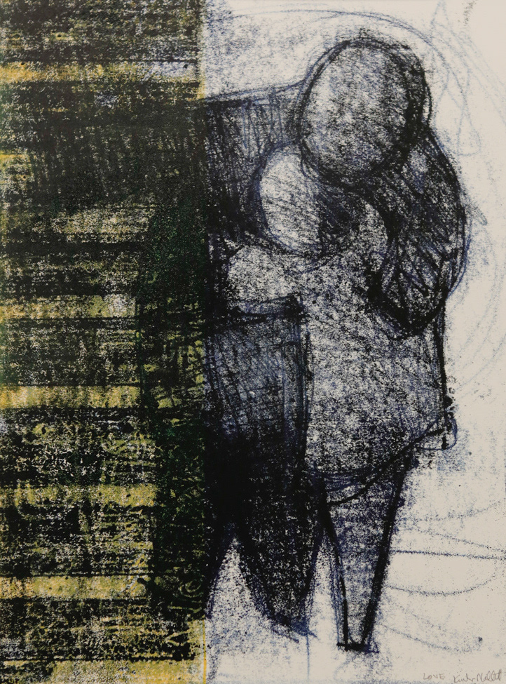 Love | 2012 | Trace print | 12" x 9"