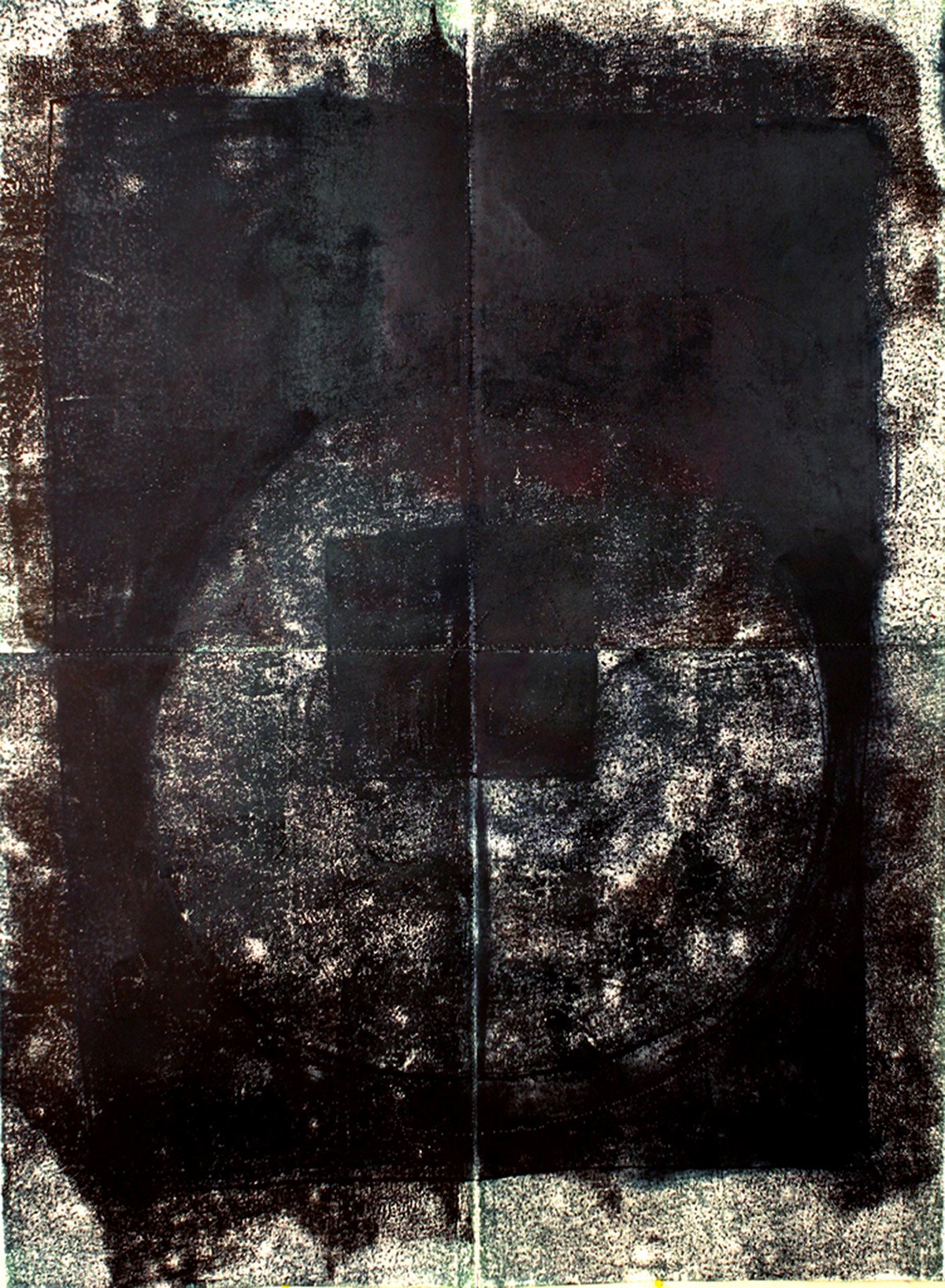 Trace | 2011 | 60" x 44" | Trace prints stitched together