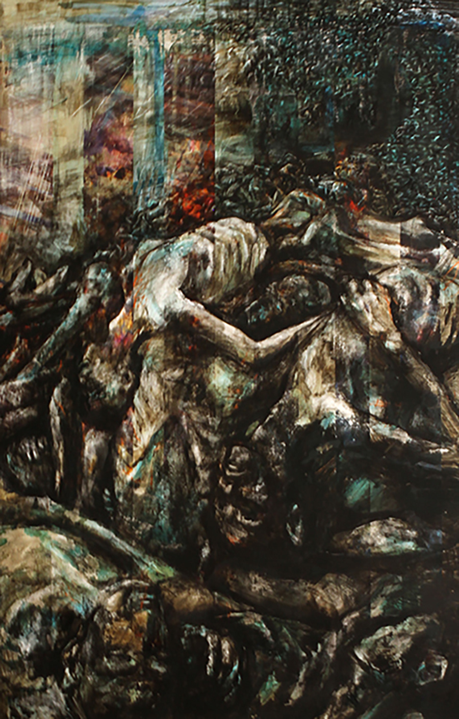 Cost | 2011 | 42" x 27" | Ink over digital print