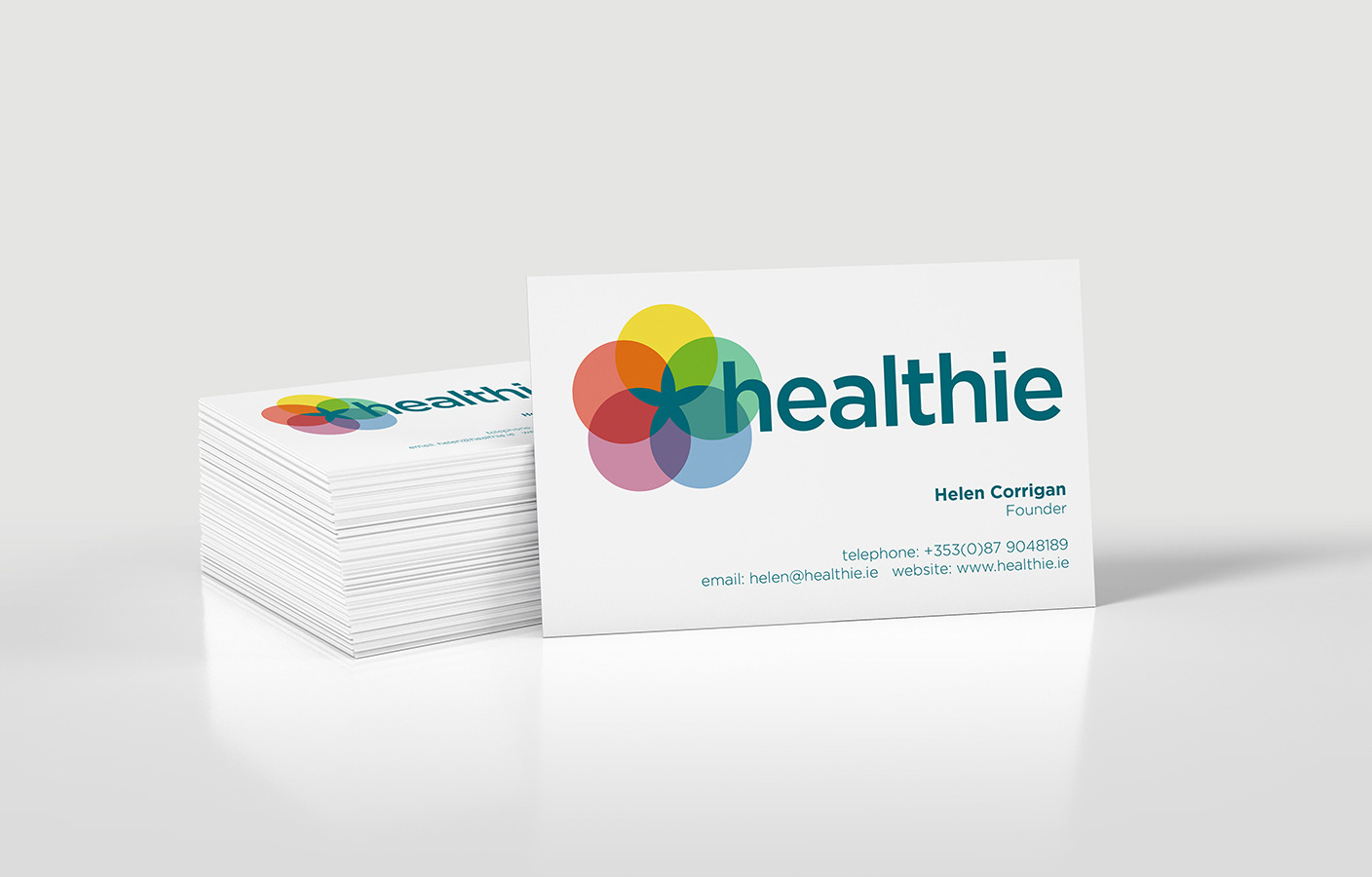 Healthie Logo & Business Card