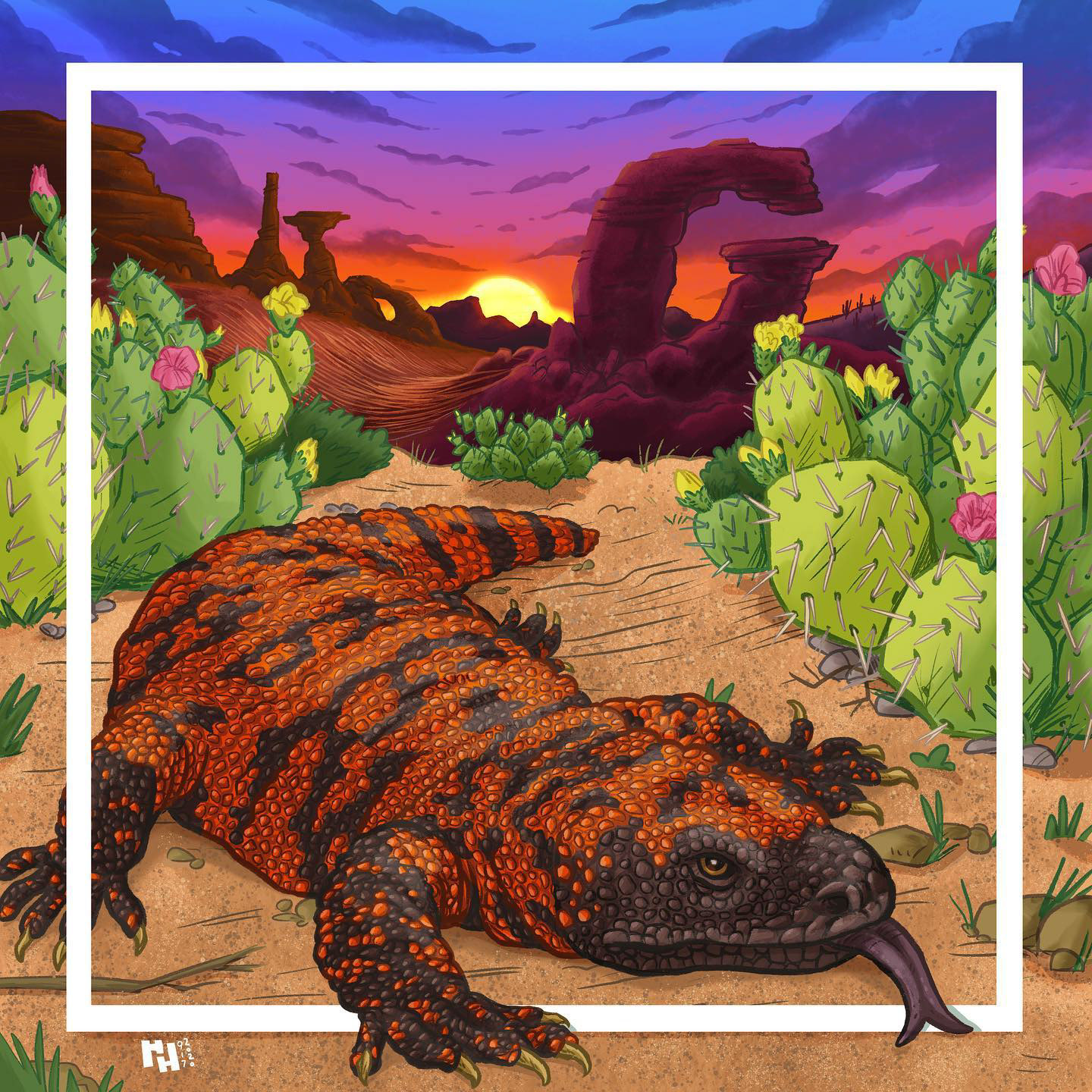 G is for Gila monster