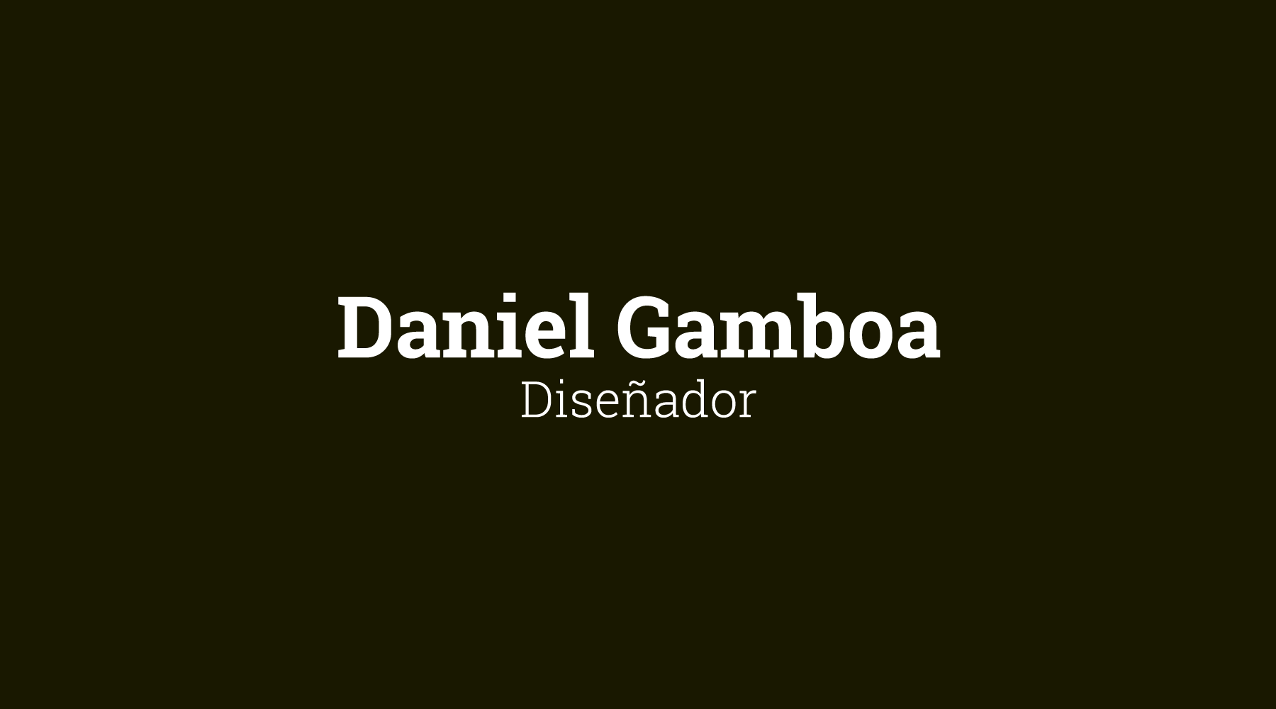 (c) Danielgamboa.xyz