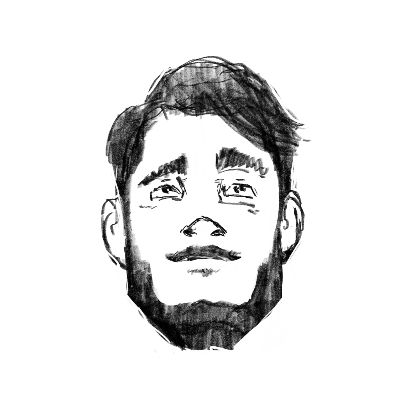 Ricardo bini illustration 2022 ink paper
