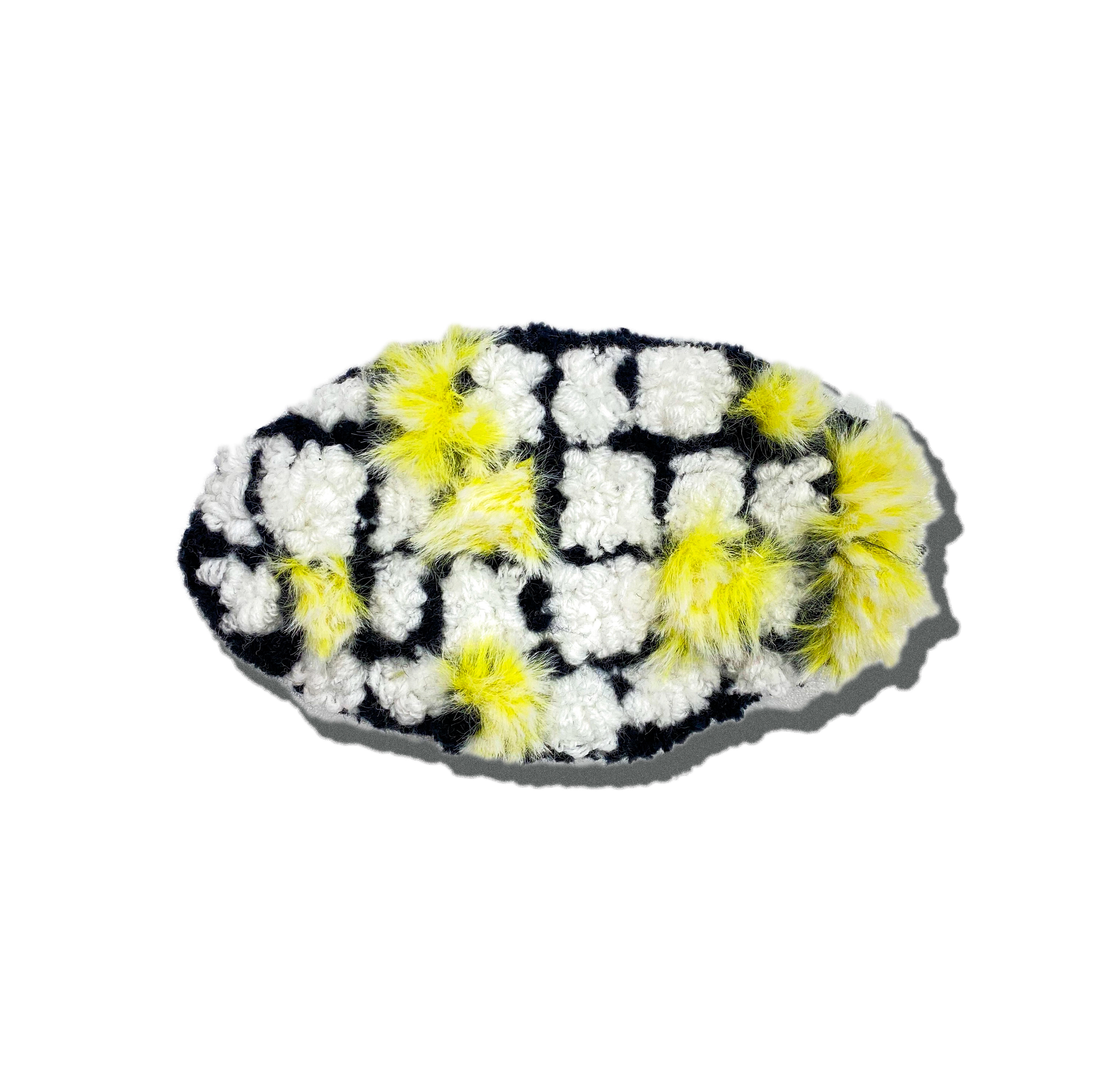 [온 지구가 반짝거려(Sparkle-twinkle about you)], wool and polyester, 17*30(cm), tufting, 2021