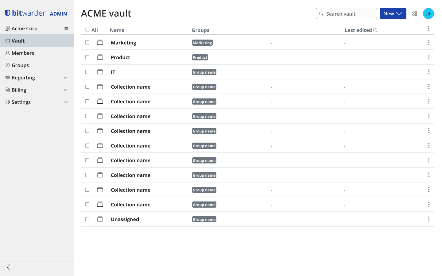 Phase 3 - Vertical Navigation and Admin console