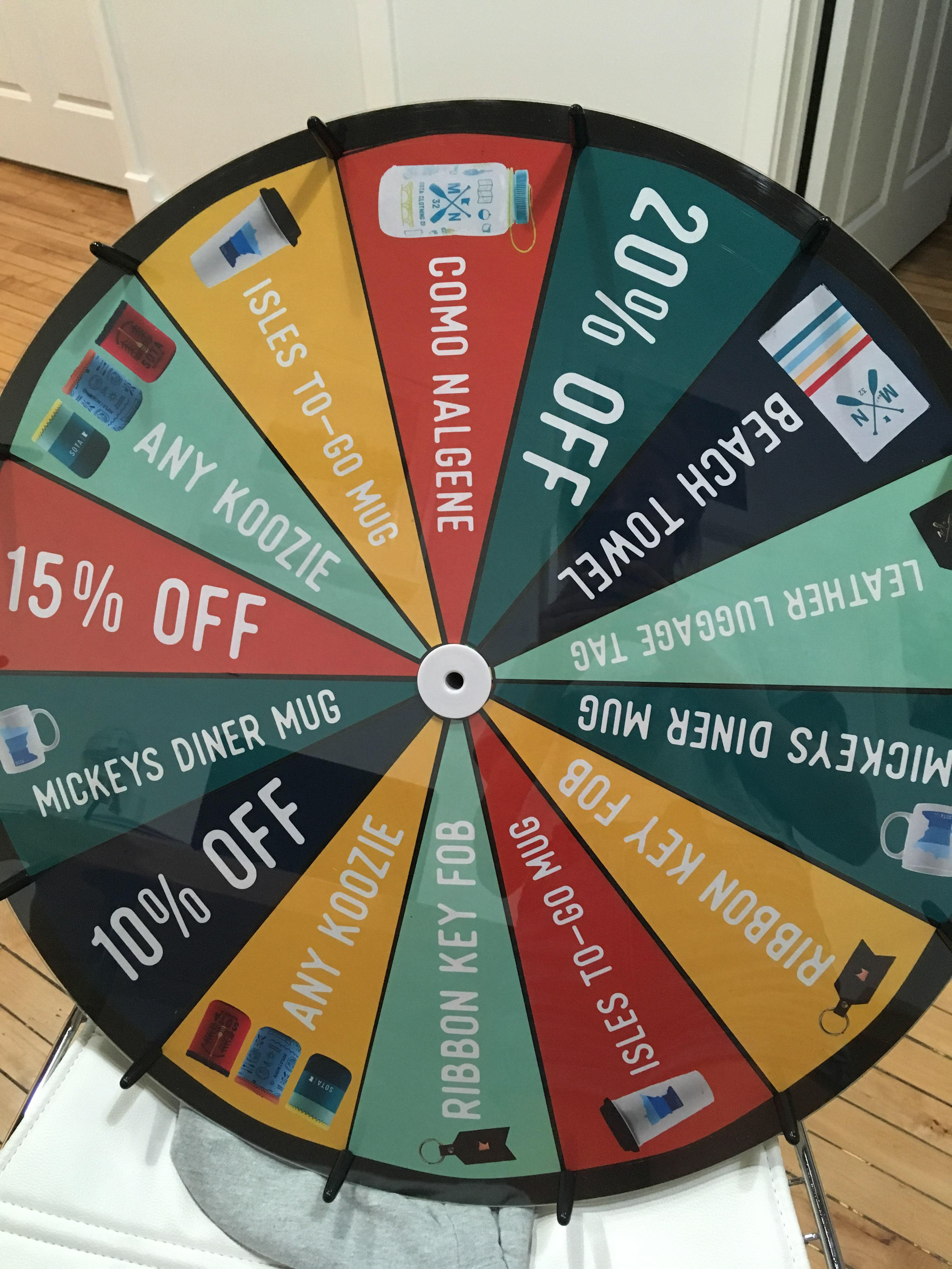 Giveaway Wheel