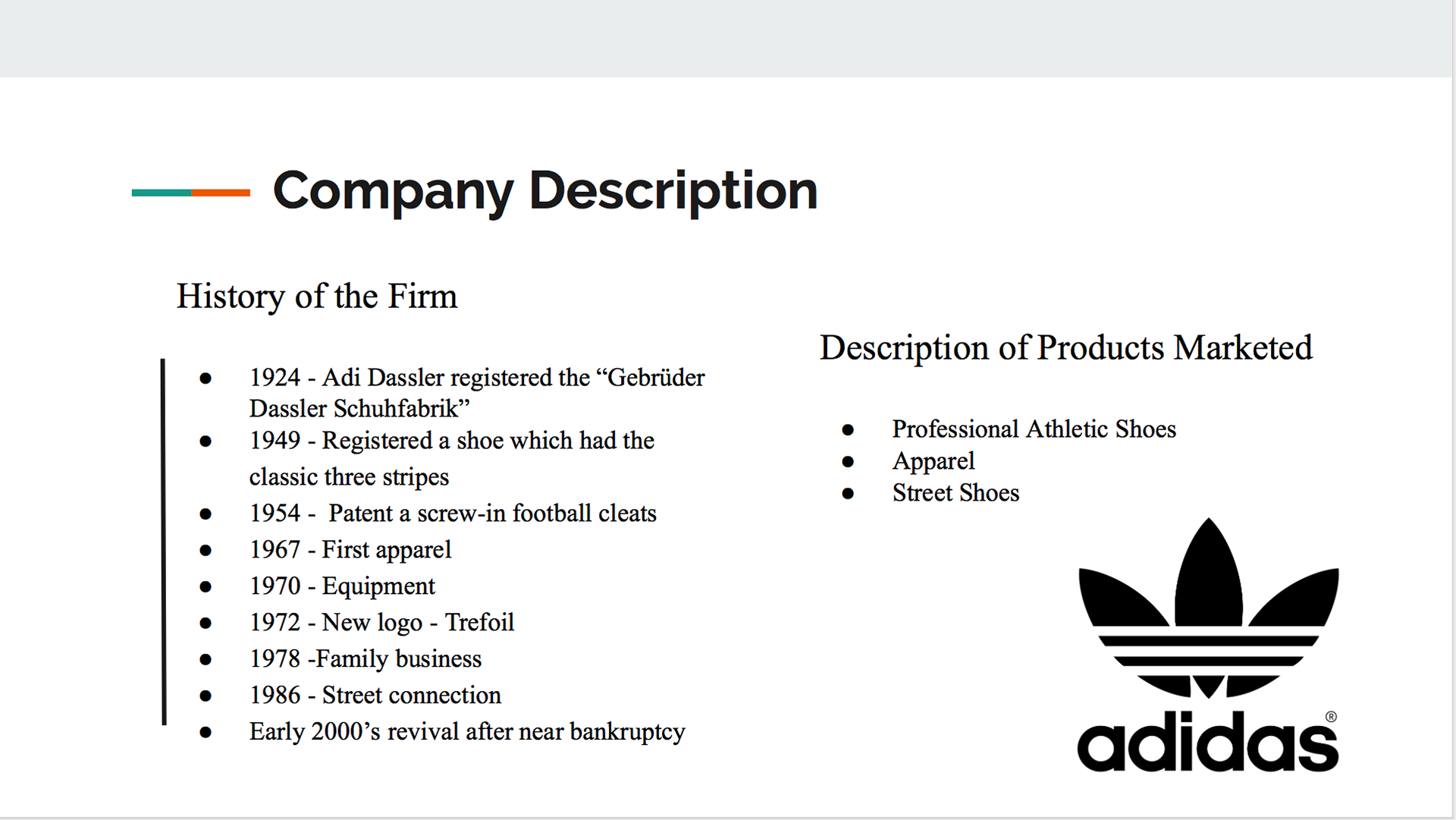 Company History
