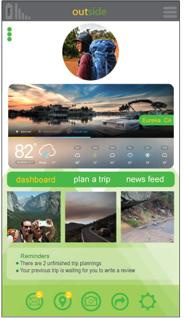 V1 - “Users are already in dashboard so the option dashboard is redundant”.