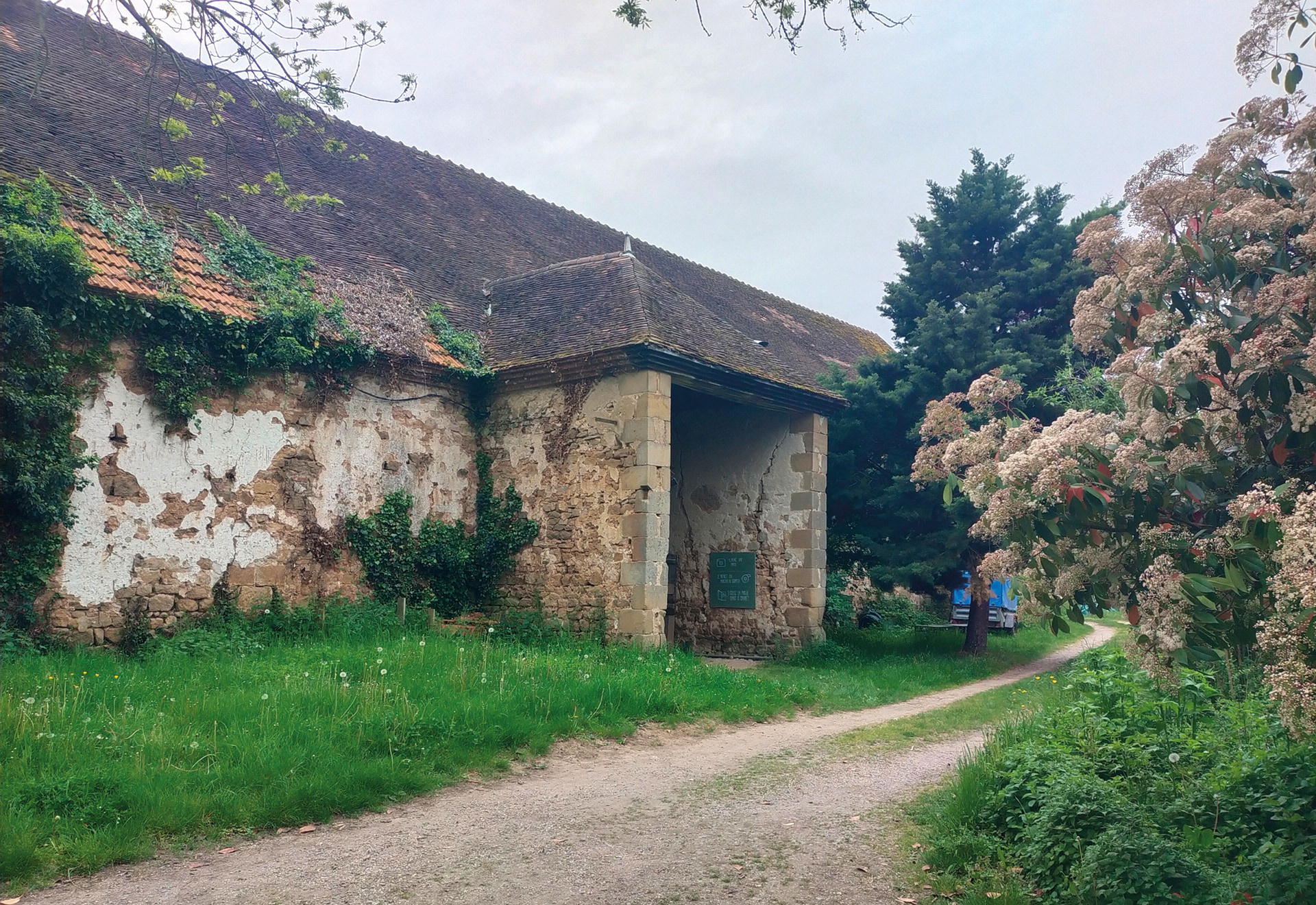 La Grange du Chamarron - Façade Arrière